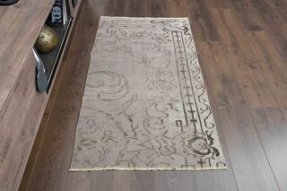 Turkish Faded Runner Rug - Thumbnail