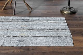 Bohemian Striped Rug Runner - Thumbnail