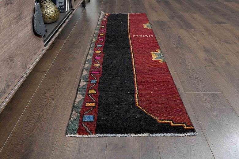 Wool Oushak Runner Rug