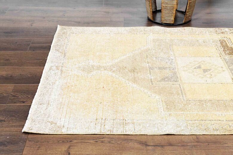 Beige Turkish Runner Rug