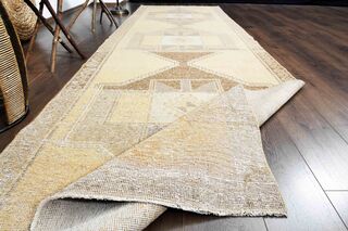 Beige Turkish Runner Rug - Thumbnail