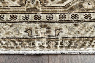 Brown Oriental Vintage Runner - Thumbnail