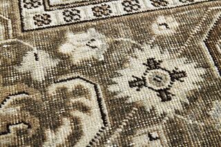 Brown Oriental Vintage Runner - Thumbnail