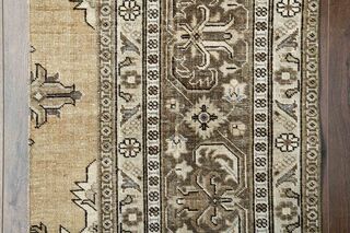 Brown Oriental Vintage Runner - Thumbnail