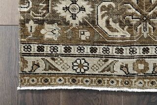 Brown Oriental Vintage Runner - Thumbnail