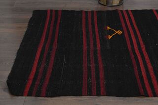 4x14, Black Red Vintage Runner - Thumbnail