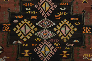 6x16, Wide Rare Design Vintage Kilim Runner - Thumbnail