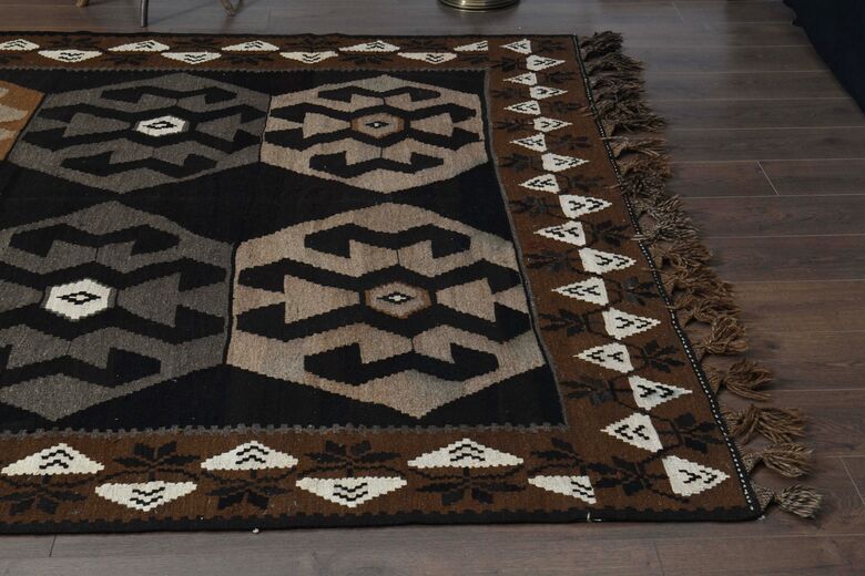 4x12, Handmade Soft Wool Turkish Runner