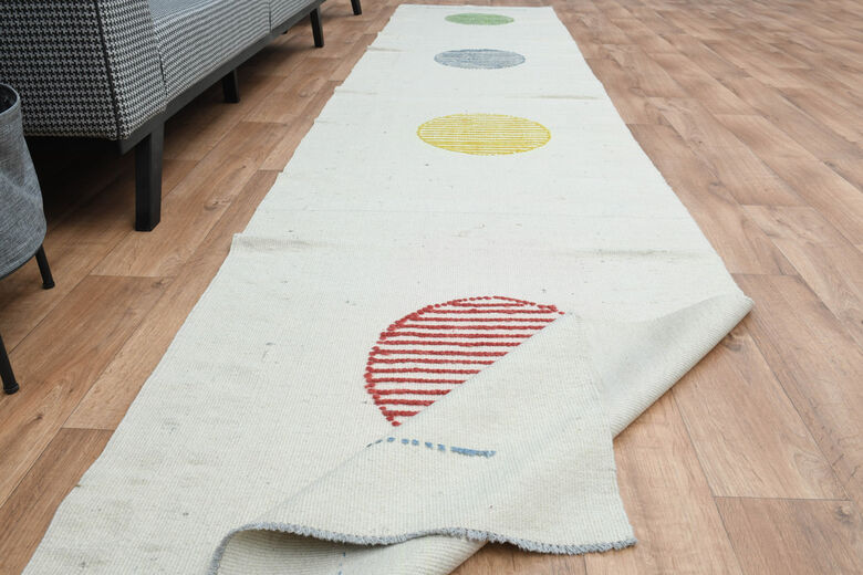 3x15, Extra Long Handmade Kilim Runner