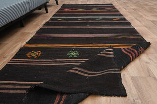 4x12, Authentic Turkish Kilim Runner - Thumbnail