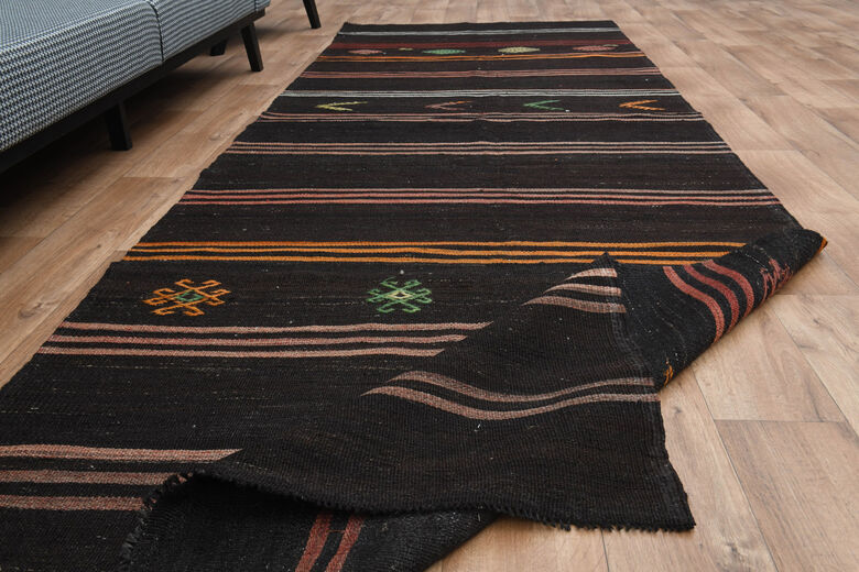 4x12, Authentic Turkish Kilim Runner