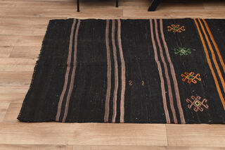 4x12, Authentic Turkish Kilim Runner - Thumbnail