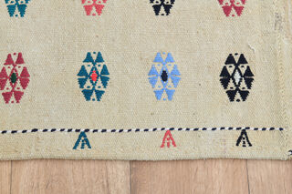 6x9, Minimalist Oushak Vintage Rug - Thumbnail