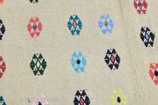 6x9, Minimalist Oushak Vintage Rug - Thumbnail