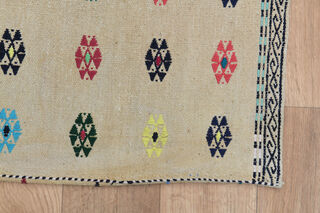 6x9, Minimalist Oushak Vintage Rug - Thumbnail