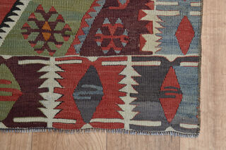 2x5, Oriental Vintage Kilim Runner - Thumbnail