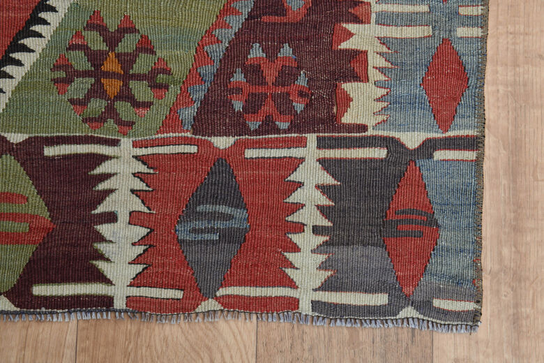 2x5, Oriental Vintage Kilim Runner