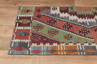 2x5, Oriental Vintage Kilim Runner - Thumbnail