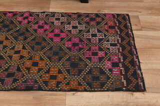 Farmhouse Decor Vintage Kilim Runner - Thumbnail