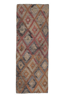 2x6, Soft Wool Turkish Kilim Runner - Thumbnail