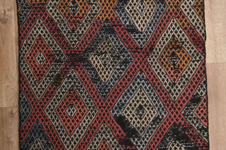 2x6, Soft Wool Turkish Kilim Runner - Thumbnail