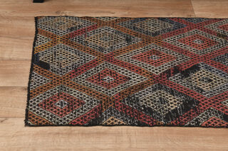 2x6, Soft Wool Turkish Kilim Runner - Thumbnail