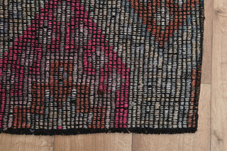 2x7, Minimalist Wool Turkish Kilim Runner - Thumbnail