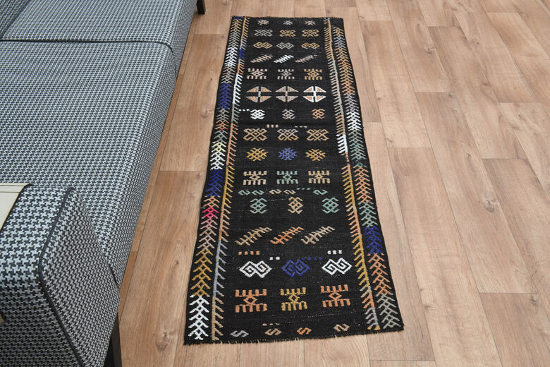 2x6, Flatweave Vintage Kilim Runner