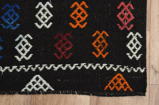 2x7, Authentic Turkish Kilim Runner - Thumbnail