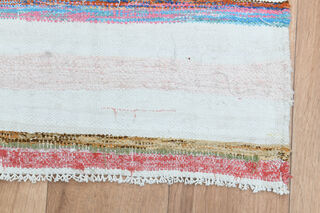 6x11, Flatweave Wide Turkish Kilim Runner - Thumbnail