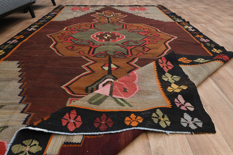 7x13, Special Handmade Vintage Rug