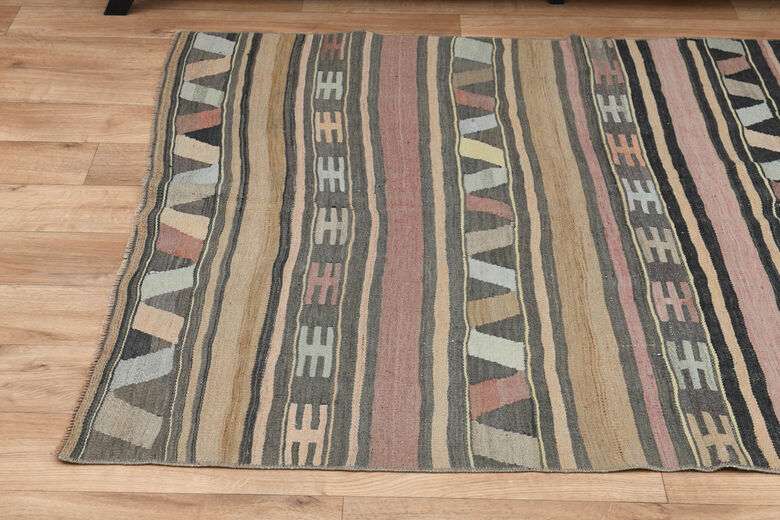 5x6, Handmade Vintage Kilim