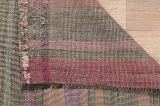 4x13, Wide Wool Vintage Runner - Thumbnail