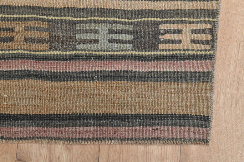 5x6, Flatweave Vintage Rug