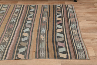 5x6, Flatweave Vintage Rug - Thumbnail