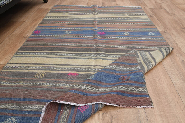 3x5, Bohemian Decor Turkish Kilim