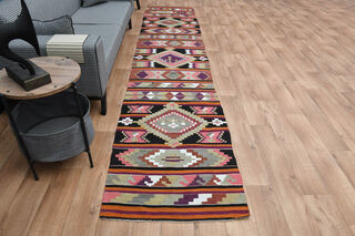 Vintage Stair Kilim Runner - Thumbnail