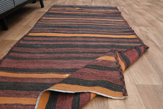 Flatweave Turkish Vintage Runner - Thumbnail