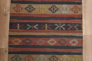 2x5, Vintage Oushak Kilim Runner - Thumbnail