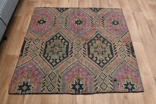 4x4, Minimalist Vintage Kilim - Thumbnail