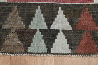 3x4, Geometric Pattern Vintage Kilim - Thumbnail