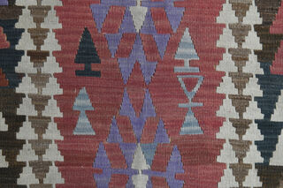 3x4, Geometric Pattern Vintage Kilim - Thumbnail