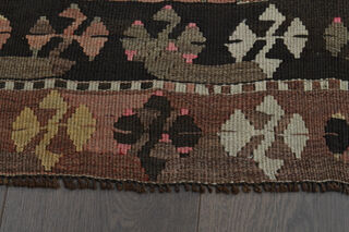 Minimalist Oriental Turkish Kilim Runner - Thumbnail