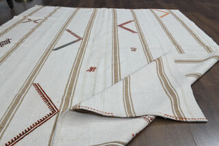 6x8, Bohemian Decor Turkish Kilim Rug - Thumbnail