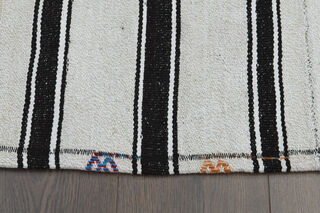 Striped Vintage Kilim Rug - Thumbnail