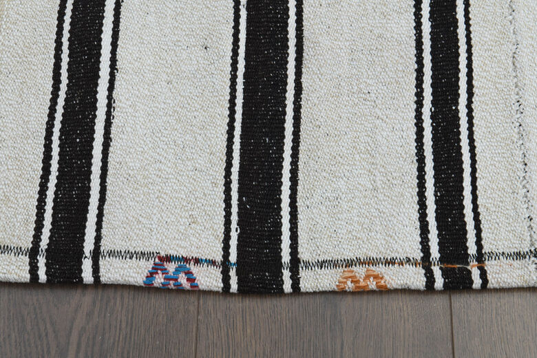 Striped Vintage Kilim Rug