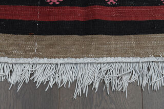 5x11, Wide Rustic Flatweave Kilim Runner - Thumbnail