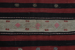 5x11, Wide Rustic Flatweave Kilim Runner - Thumbnail