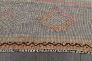 4x9, Boho Decor Turkish Kilim Rug - Thumbnail