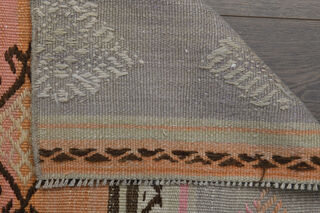 4x9, Boho Decor Turkish Kilim Rug - Thumbnail